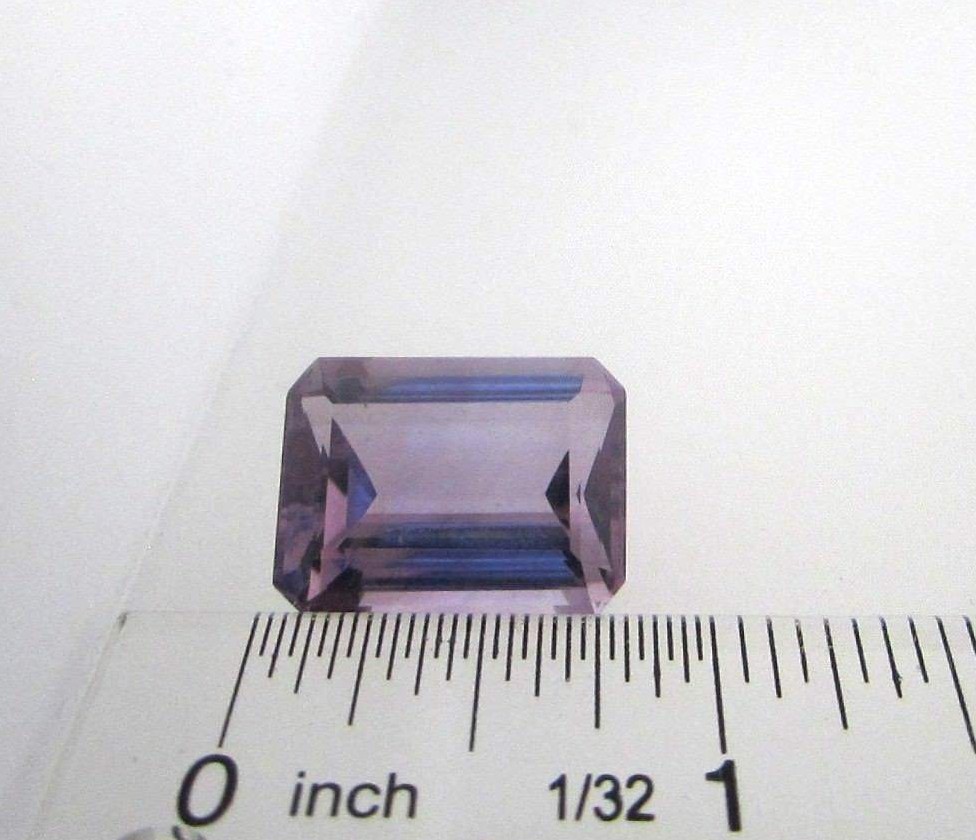 21.4 Carat Amethyst stone Emerald cut 20MM X 15.1MM