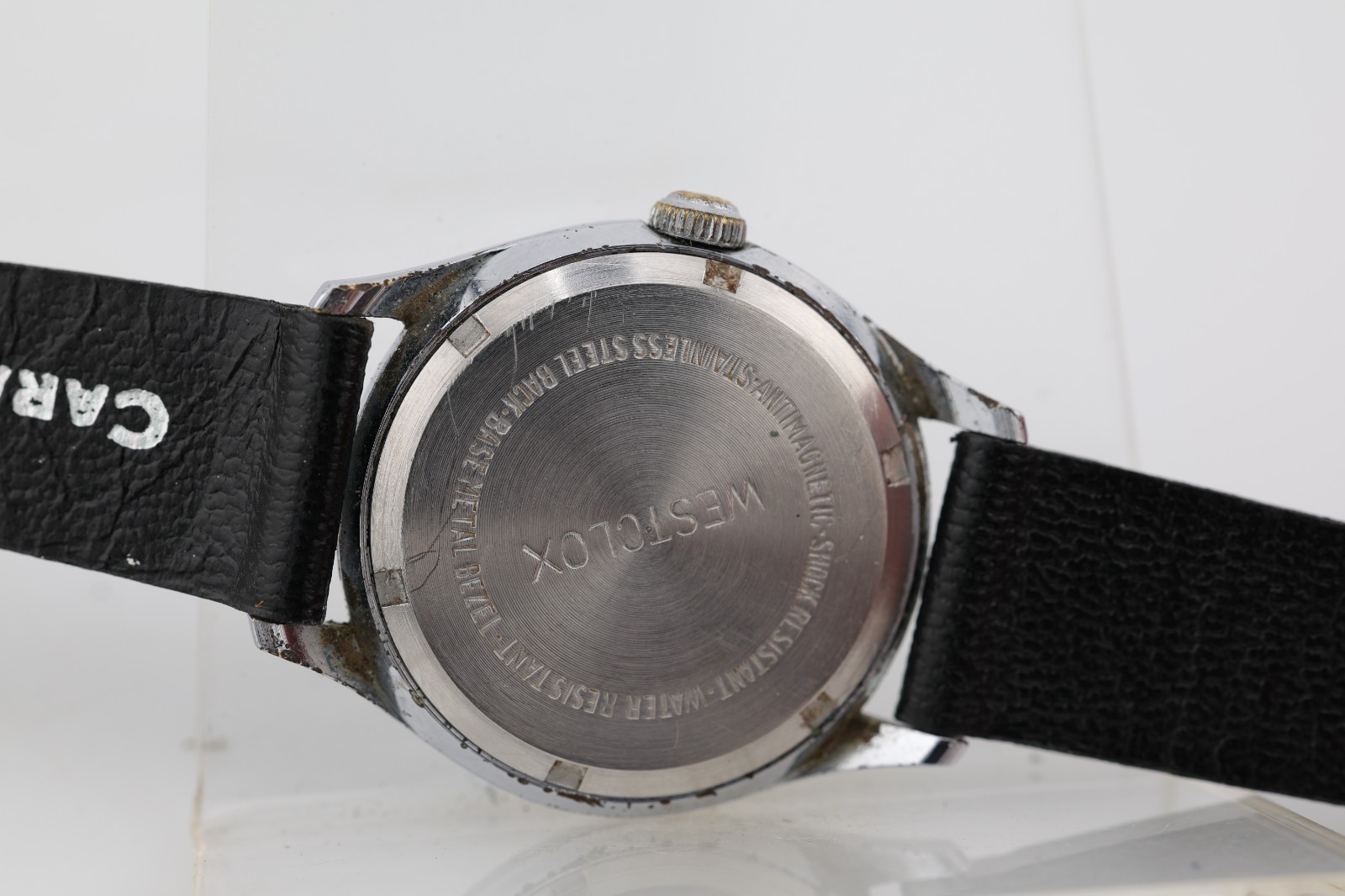 WESTCLOX 17j VIETNAM MILITARY WRIST WATCH, 34.3mm 17mm LUG, cal. A-201 (M16)