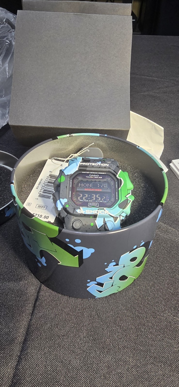 Casio G-Shock GX-56SS-1 Street Spirit Limited Edition Graffiti Digital Watch
