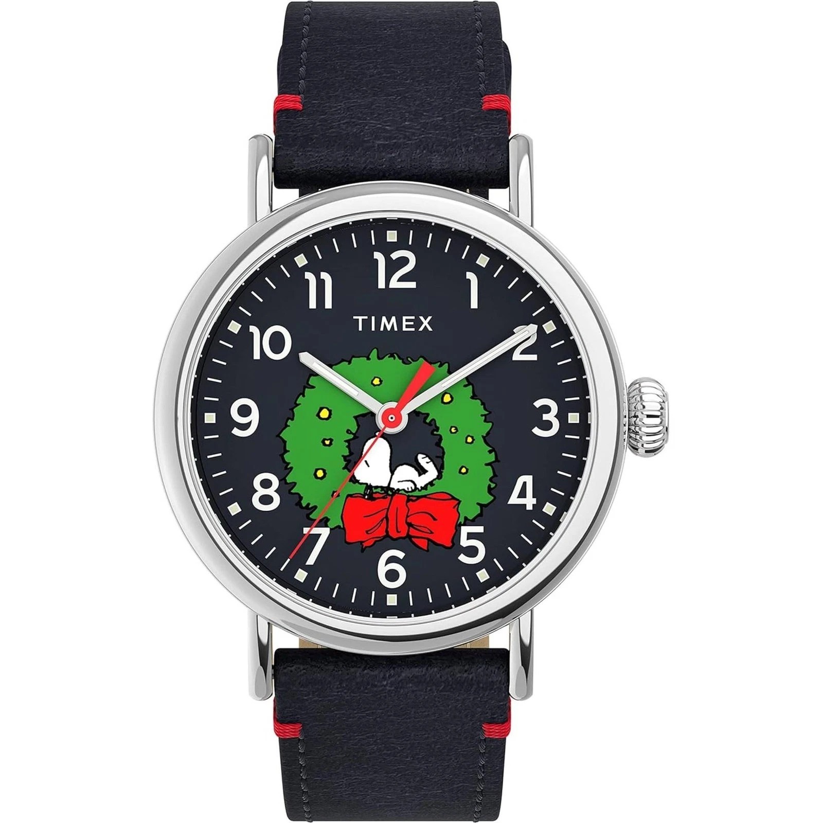 New Rare Timex X Peanuts Featuring Snoopy Christmas Watch TW2U86300