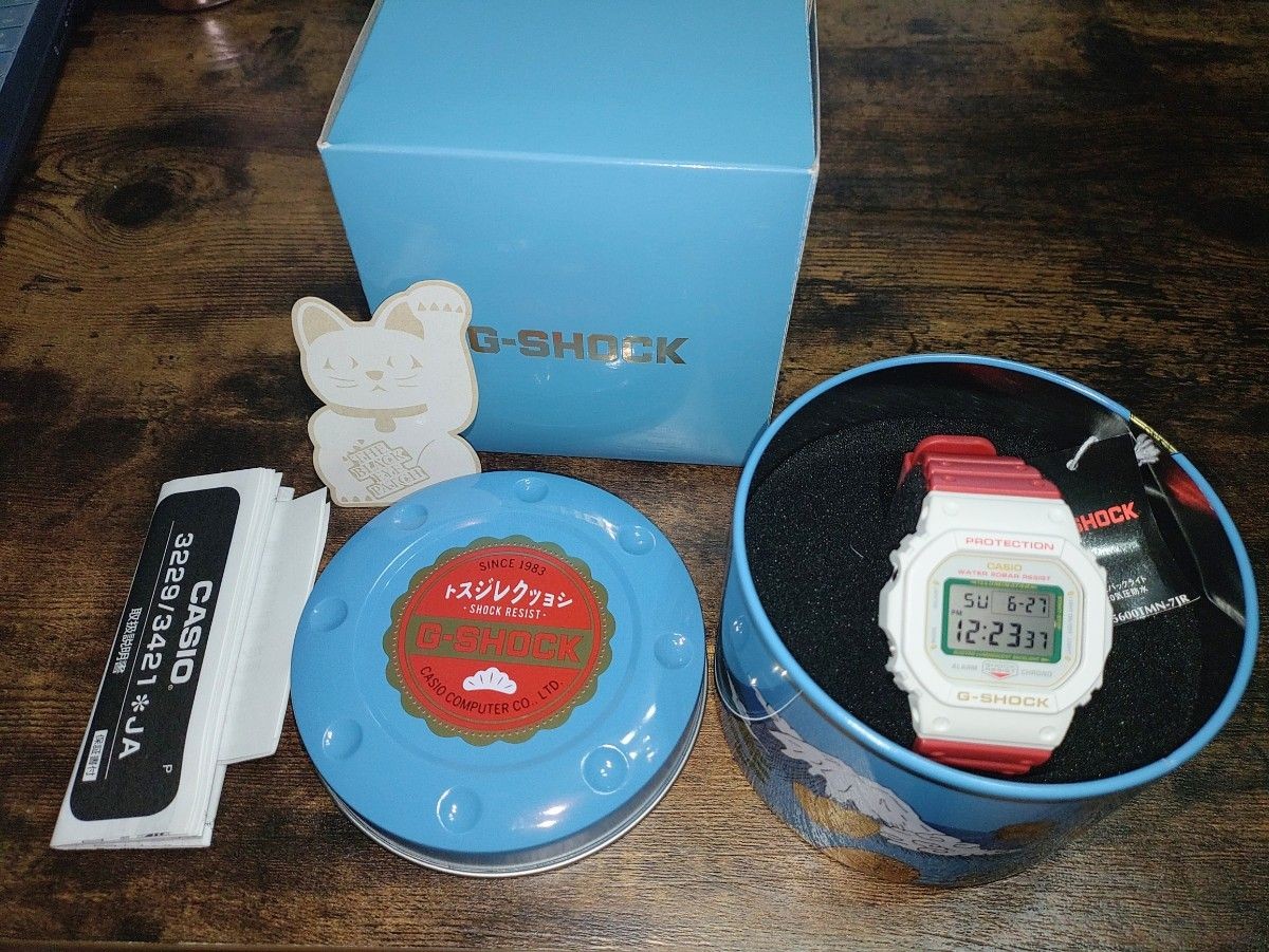 Unused Casio G-Shock MANEKINEKO DW-5600TMN-7JR Wristwatchfrom Japan