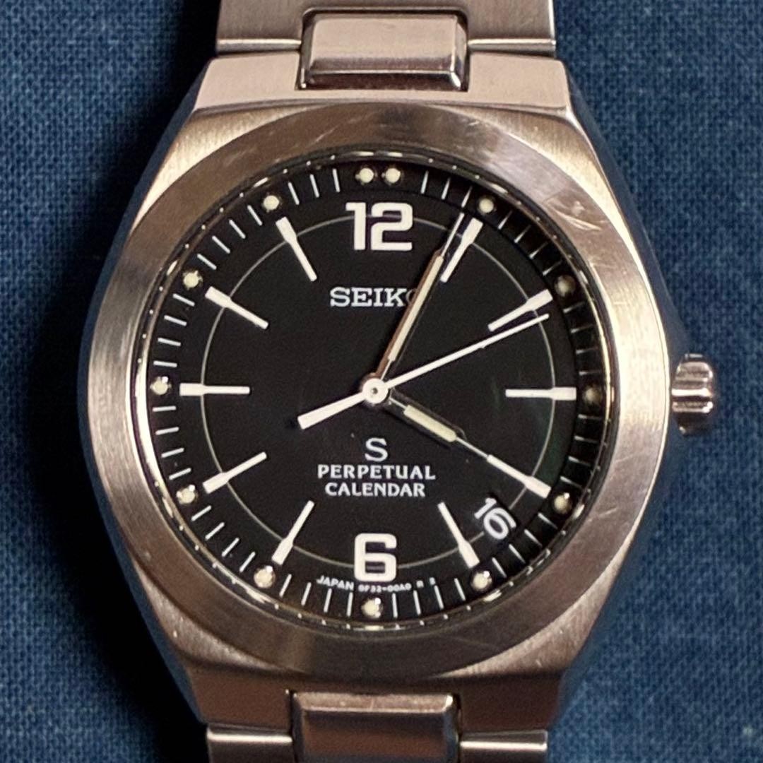 SEIKO SUS 6 12 Watch with 8F32 Perpetual Calendar