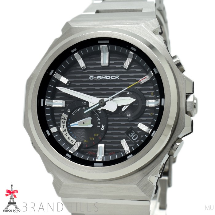 Casio G SHOCK G STEEL Solar Bluetooth Mobile Link Carbon Resin SS GST B1000D 1AJ