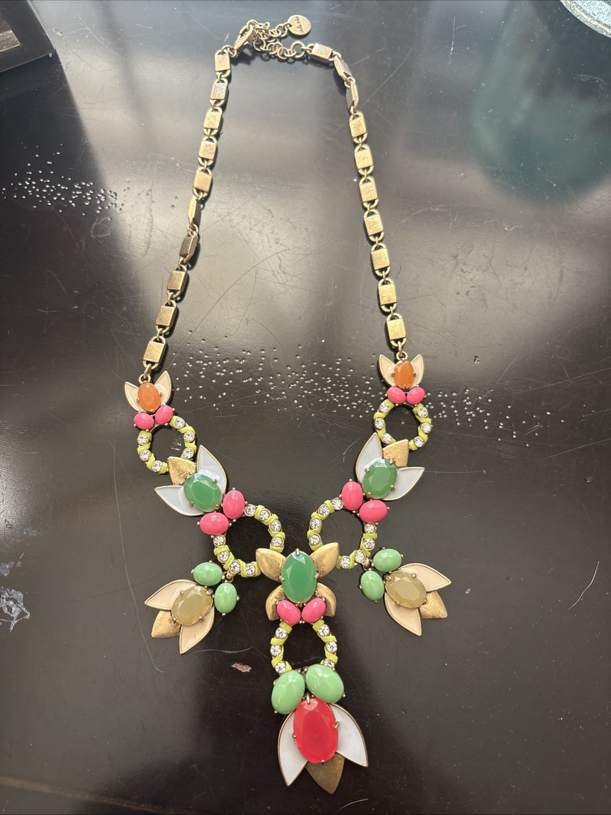 Stella & Dot Tropicana Statement Necklace – Bright and Beautiful!