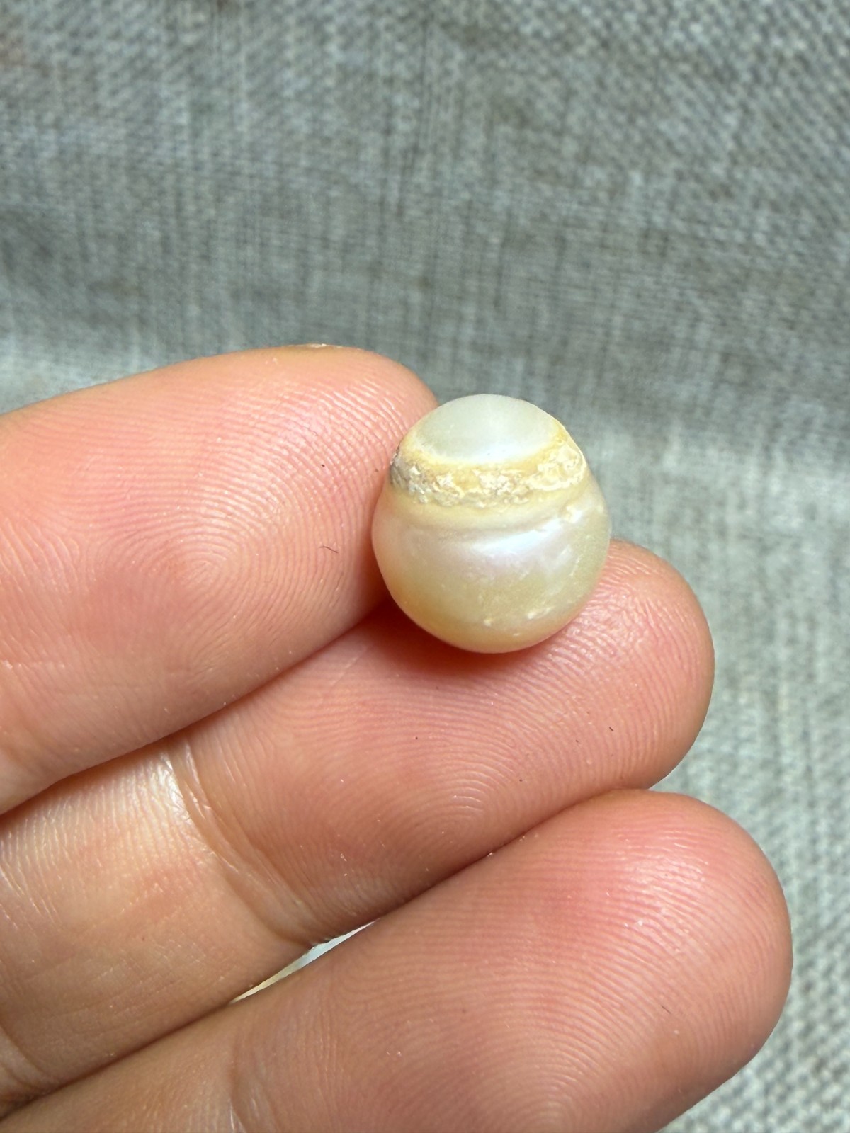 50g 35PCS 7-9mm Natural Cultured Pearl Loose Beads Baroque White Freshwater DIY