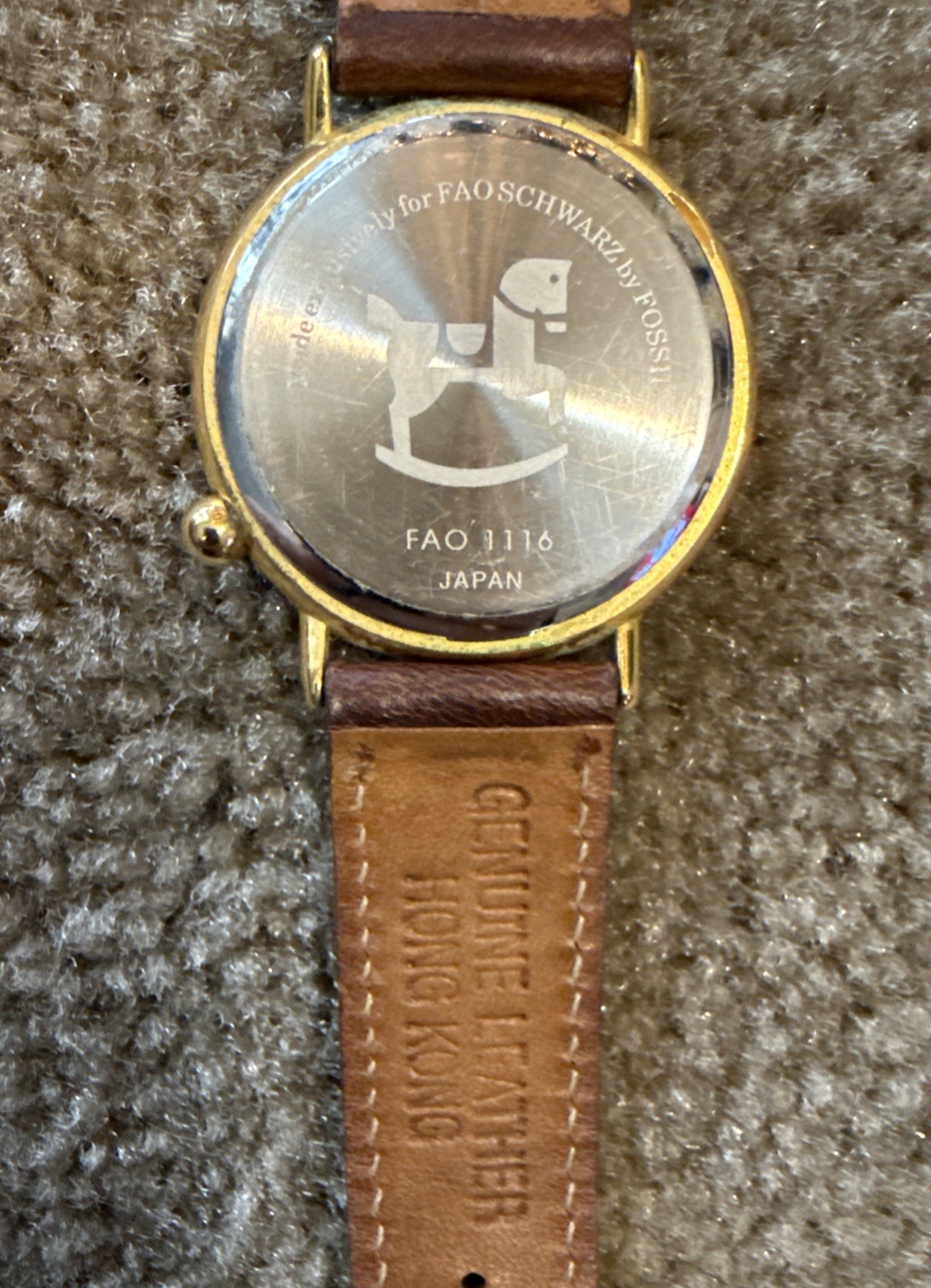 FAO Schwarz 1116 Watch Leather Band