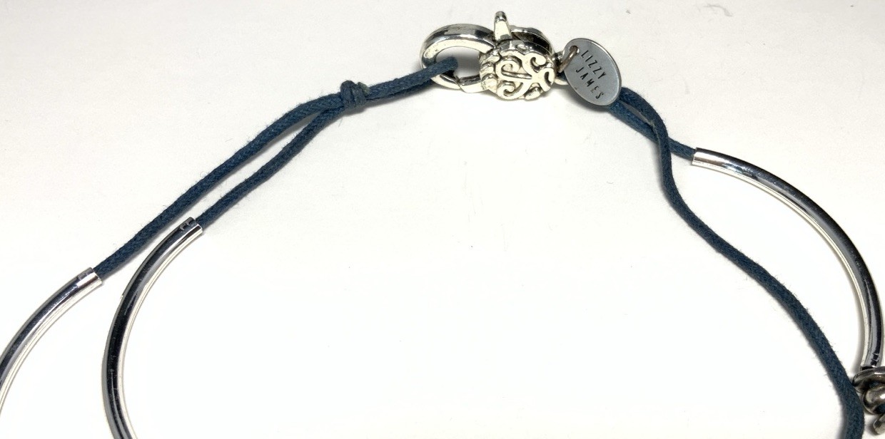 Lizzy James Silver Tone Dragonfly Chain Necklace 20-inches LY107