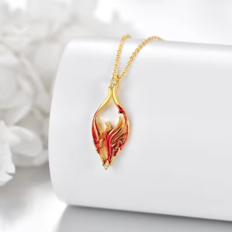 Phoenix pendant Necklace new comes with gift box