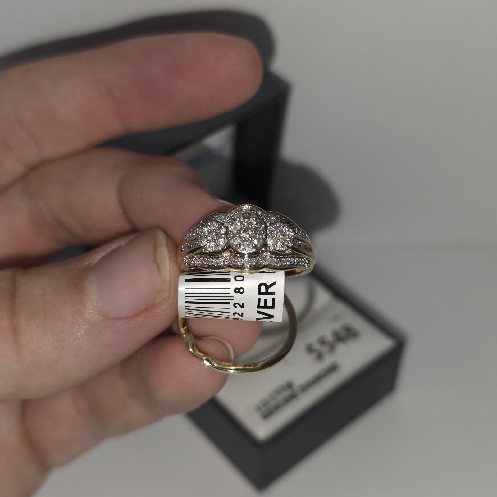 Forever Bride 10kt Gold Engagement Ring 1/2 CTTW Size 7