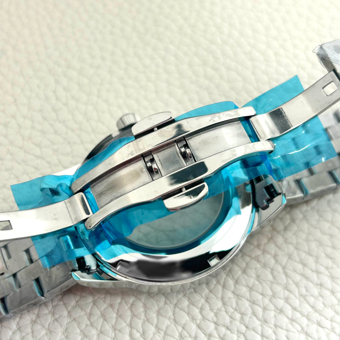40MM Watch Case and Strap Cocktail Stainless Steel Fit 7S26 NH35 NH38 Movement