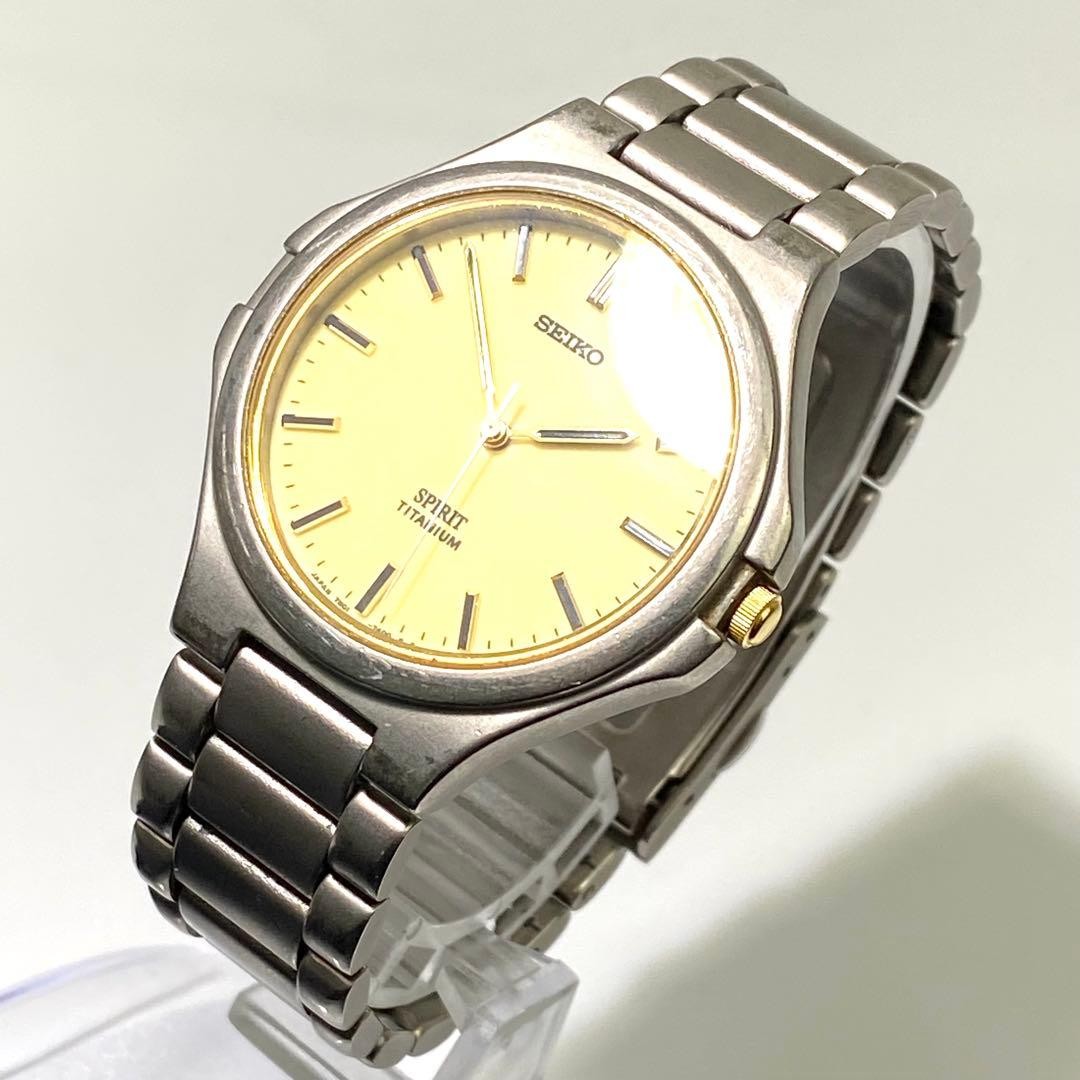 New battery included. Seiko 7N01-7100 Spirit Titanium 1990 model S000107