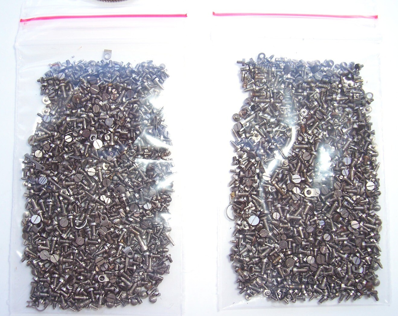20 grams (ONE BAG) of used tiny micro wristwatch screws repair watchmakers parts