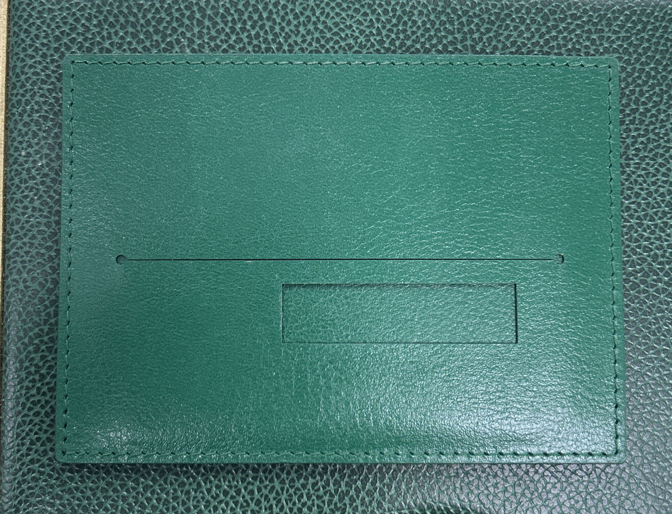 Authentic Rolex Certificate Warranty Card Holder and Guarantee Manual Booklet