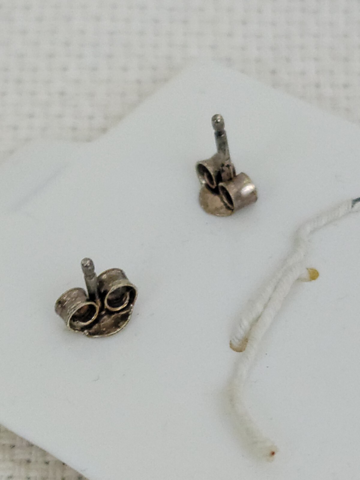 NWT Marcasite Set – Earrings & Pendant Square Studs Sterling Silver 925