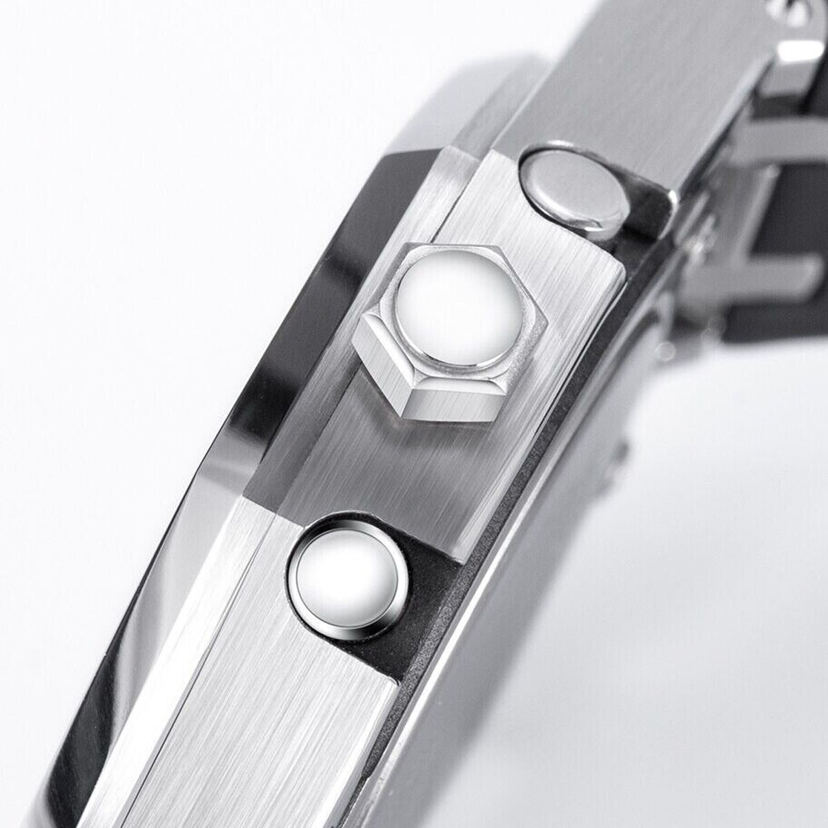 Stainless Steel CasiOak 5th AP Mod Kit Bezel Case Band For G-SHOCK GA2100/GA2110