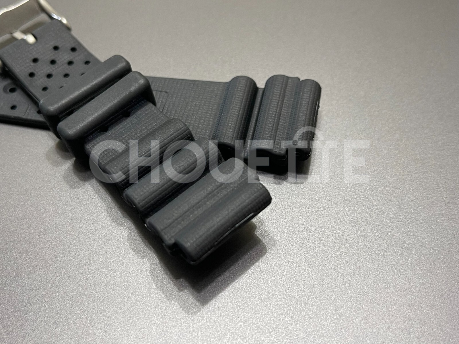Citizen Promaster 20mm Black Rubber Watch Strap NY0040-09E, NY0081-10L with PINS