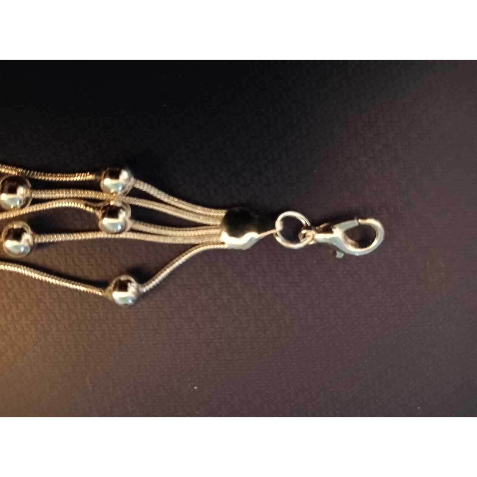 Women’s Sterling Silver Bracelet Size 7.5 inches 12 MM Lobster Claw Closure