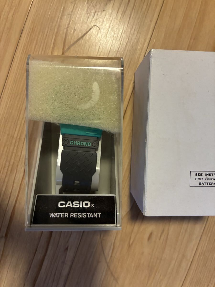 [New Deadstock] CASIO NF-11 Green Digital Watch Module 1993 w/Box – From JAPAN
