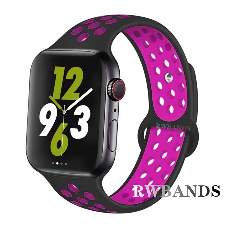 Sport Strap for Apple Watch Band Breathable Bracelet iWatch Series 10 9 8 7 6 SE