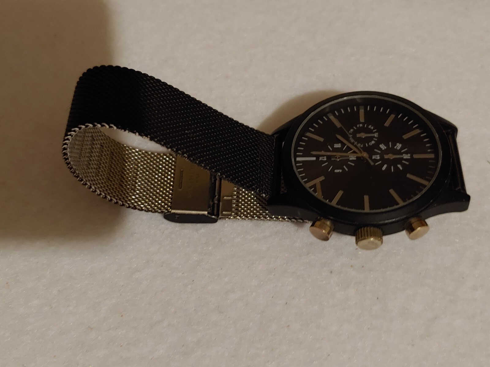Accutime Watch Corp – Men’s Watch – #0118 – NEW Battery – Works good