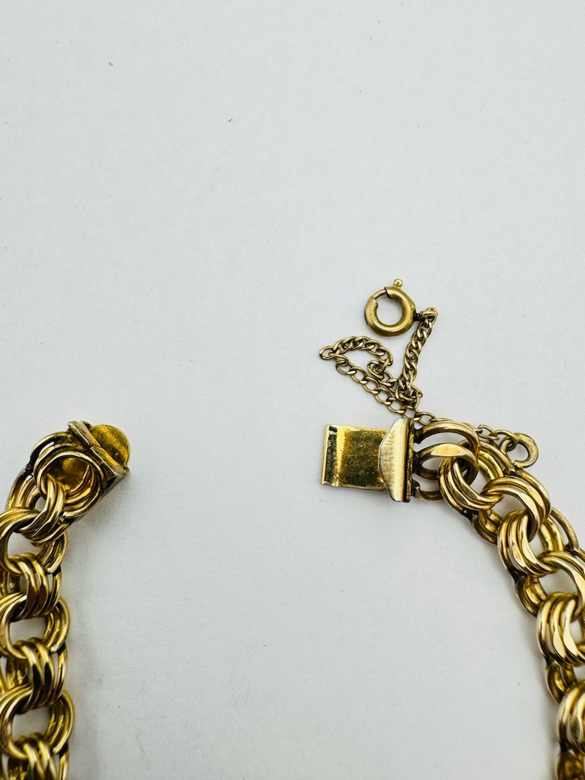 Vintage JB Gold Filled Charm Bracelet 1/20 12K GF