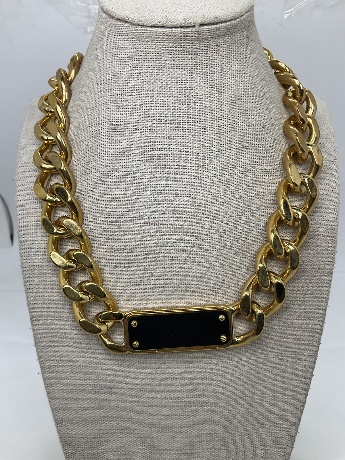 NWT Marc by Marc Jacobs Goldtone Chunky Chain Necklace