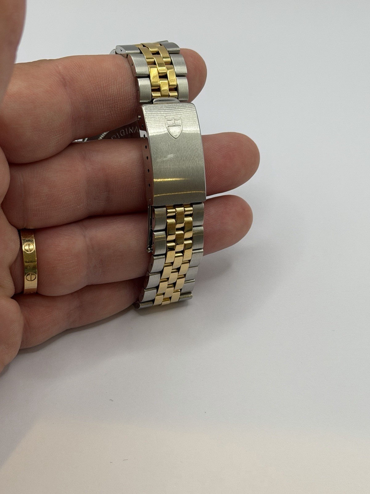 Vintage 1969 Tudor Oyster Prince Date+Day 7019/3 Two-Tone Jumbo 38mm Bracelet