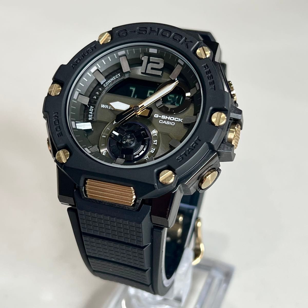 Rare CASIO G SHOCK GST B300 Bluetooth Men’s Watch with Box