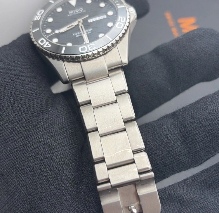 Mido Ocean Star 200C Titanium Black Dial Men’s Watch M042.430.44.051.00