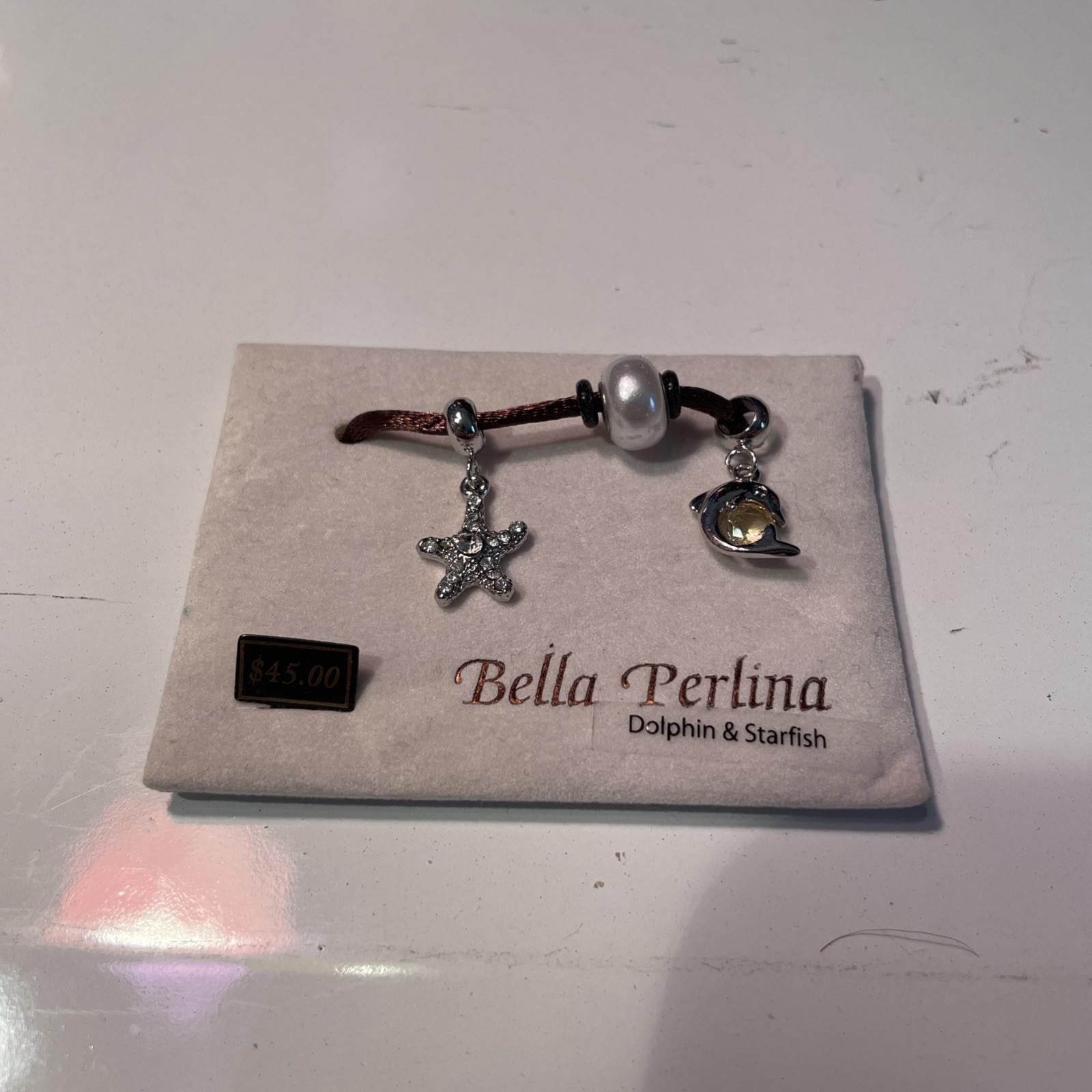 Bella Perlina “Dolphin & Starfish” Charms