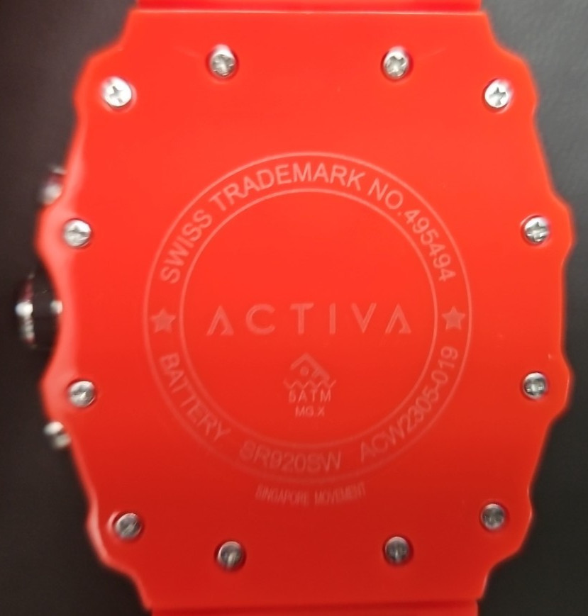 Activa Fury X Invicta Mens Quartz MG53 Skeleton Dial Red 44mm ACW2305-019 NIB