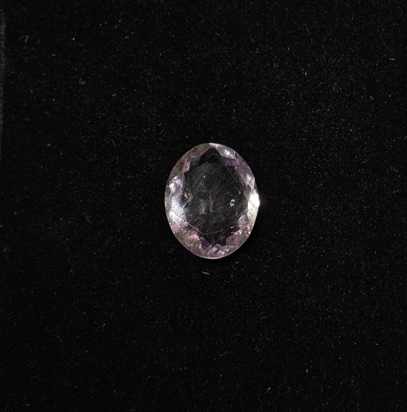 Earth Mined Pink Amethyst Focal Gem Brilliant Oval Cut for Custom Jewelry Making