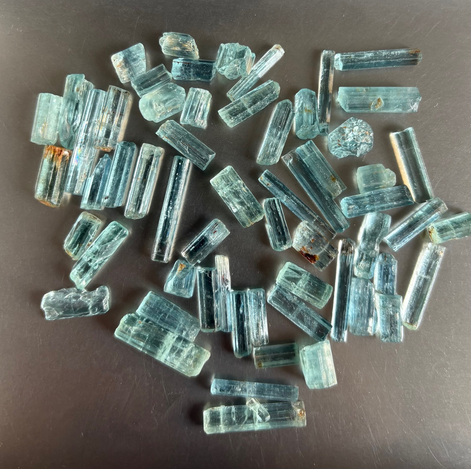 Nice Lot 149 cts Natural Aquamarine Pencil Rough From Nigeria
