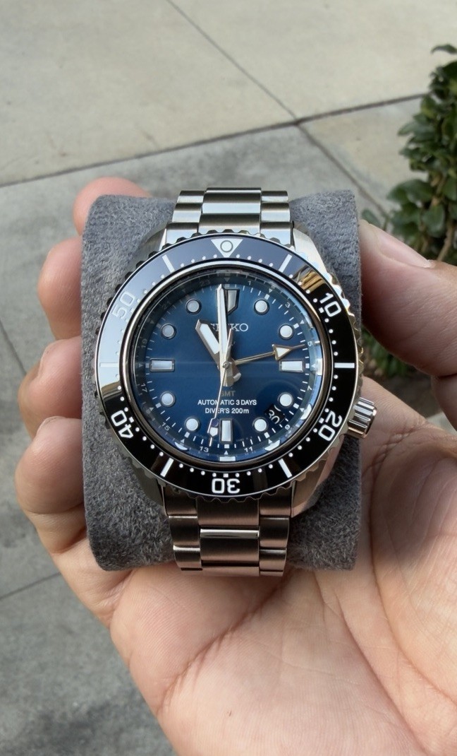 Seiko Prospex 1968 Heritage Diver’s GMT 42mm Blue Dial Watch SPB477 #497/500