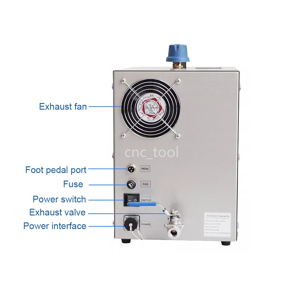 2L / 3L Electric Jewelry Steam Cleaner Gem Washer Jewelry Steam Cleaning Machine
