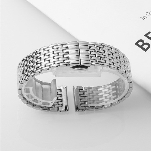 Solid Ultra-thin Stainless Steel Watch Band Metal Strap 12 14 16 18 20 22mm