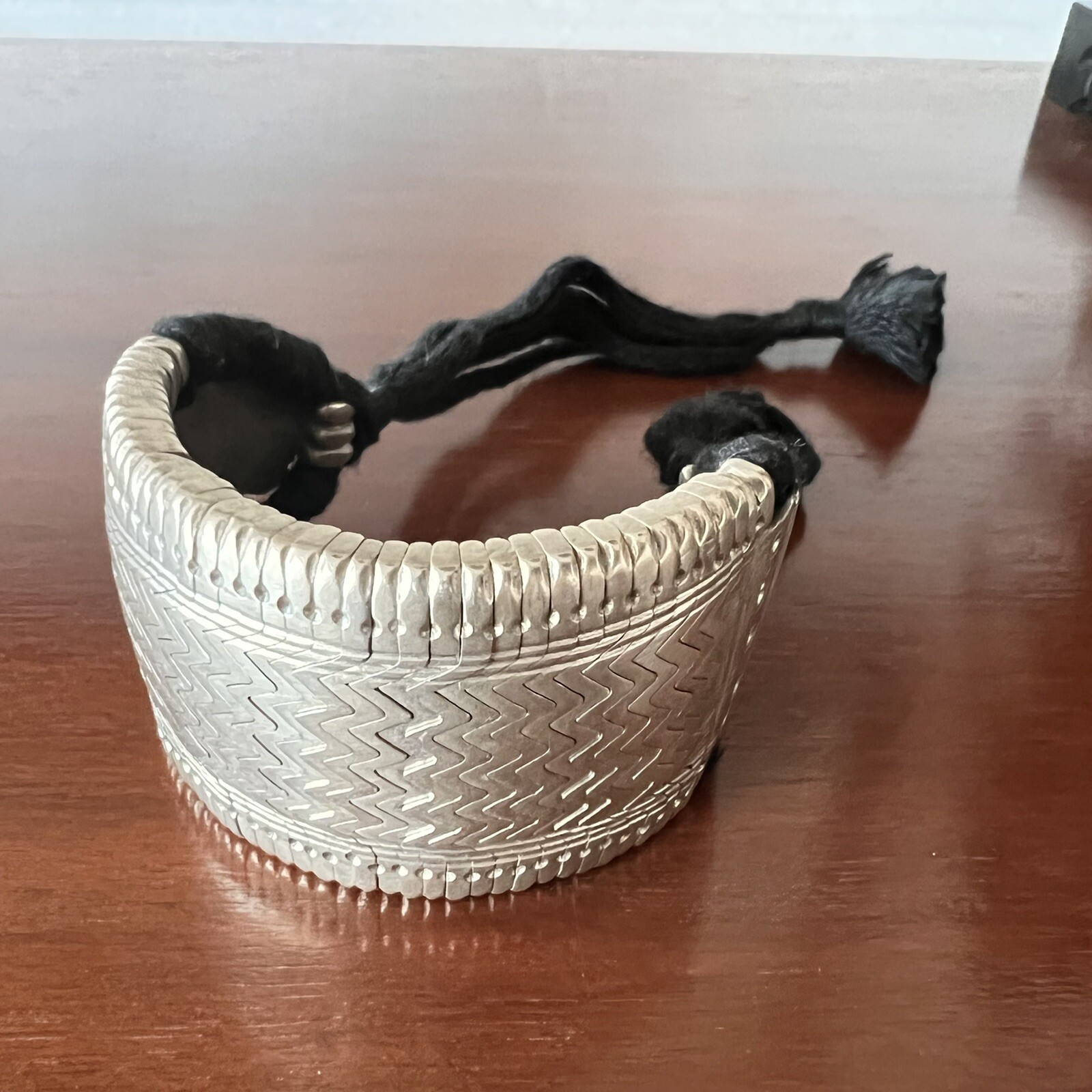 Antique silver bazuband armband bracelet India Boho Festival