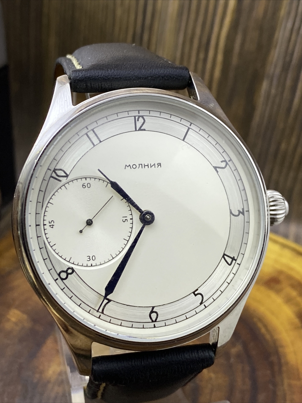 MARRIAGE Vintage WristWatch 3602 18J Classic Converted Pocket Watch USSR