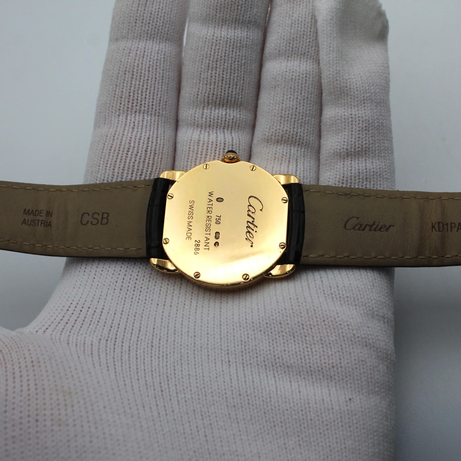 Cartier Ronde Louis 29mm 18K Rose Gold Roman Dial Watch 2886 W6800151