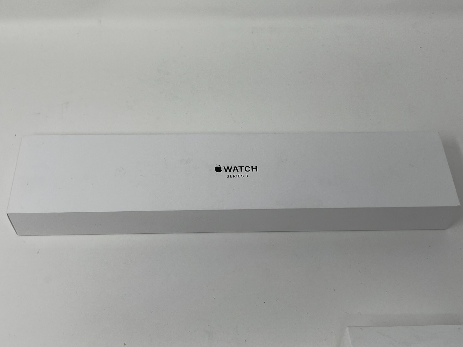 Apple Smart Watch 3 GPS 42mm Space Gray Aluminum Case Black Sport Band MTF32LL/A
