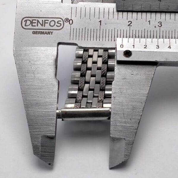 Adjustable 16 mm To 22 mm Seiko Rail Road Stainless Steel Vintage Watch Bracelet