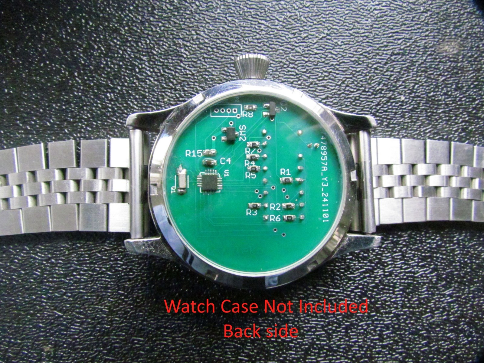 NEW! Retro Look 7mm (.28″) LED Watch Module for 38mm dial case.