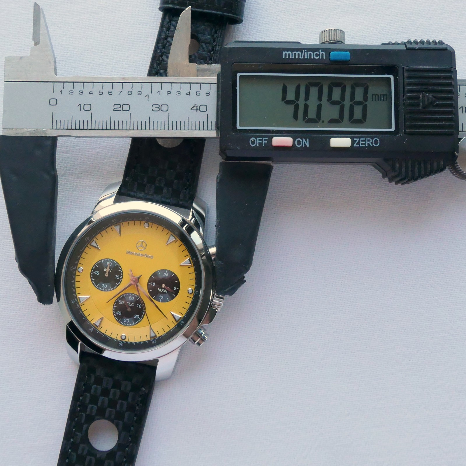 Mercedes Benz Classic Motorsport AMG DTM Racing Car Accessory Chronograph Watch
