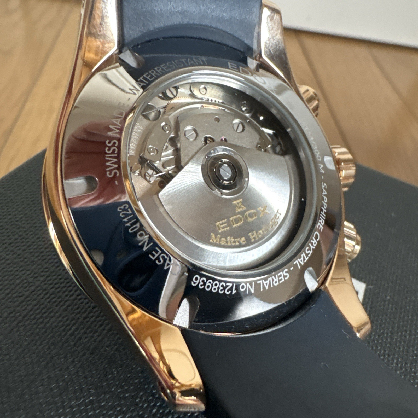 EDOX Grand Ocean 01123-37RBU5-BUIR5, Pre-owned
