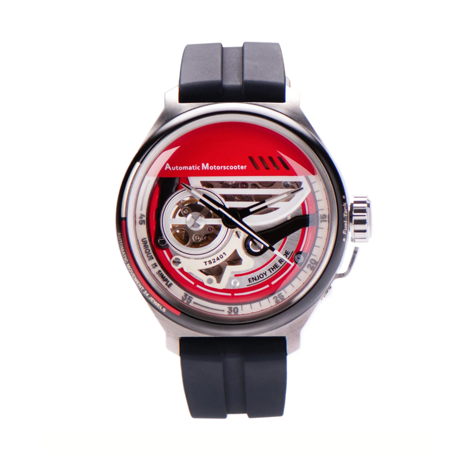 Tacs Automatic Motorscooter Rosso Acceleration Men’s Watch TS2401B
