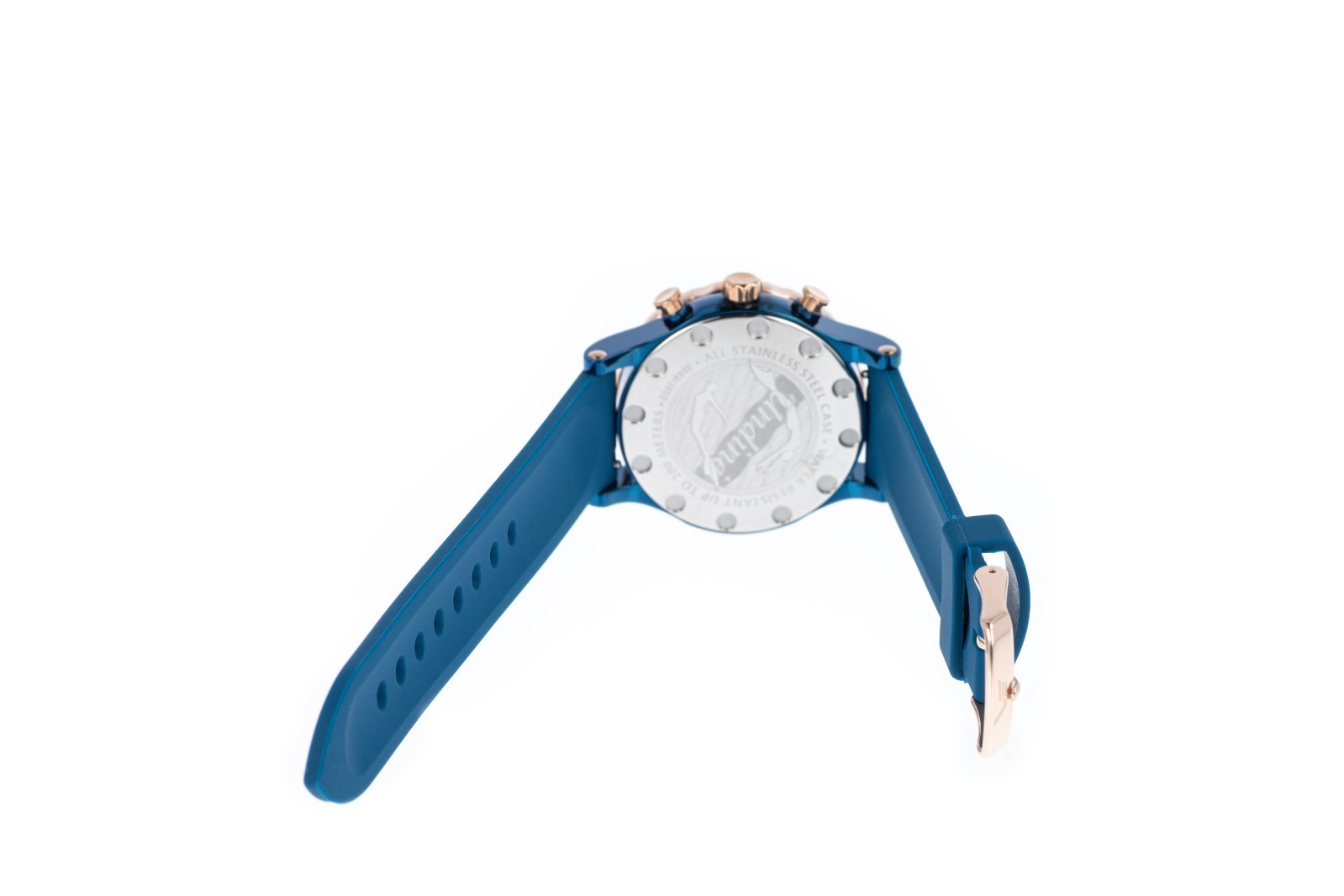 Vostok Europe Undiné Chronograph VK64-515E628 Blue Mecha-Quartz Diver Watch 39mm