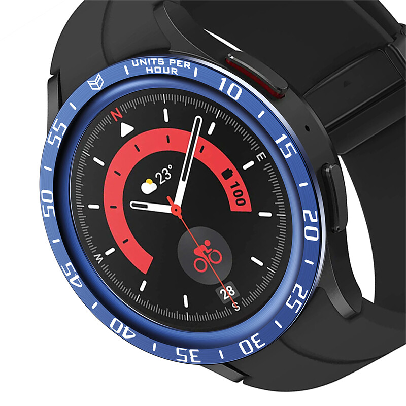 Bezel Styling Frame Ring Case Metal Cover For Samsung Galaxy Watch 5 Pro 45MM