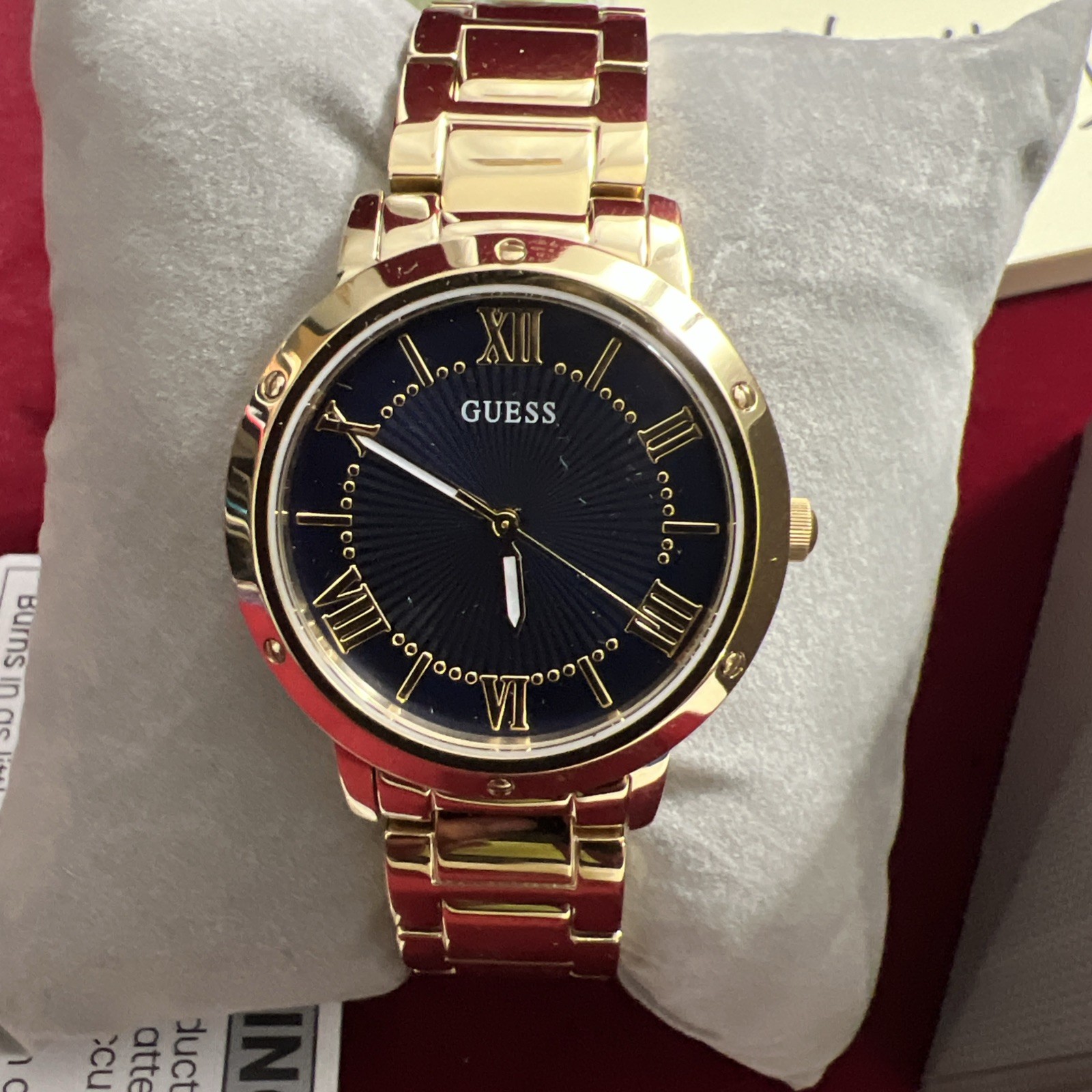 Guess Damen Uhr Armbanduhr DAWN GW0404L4 Edelstahl gold 34mm