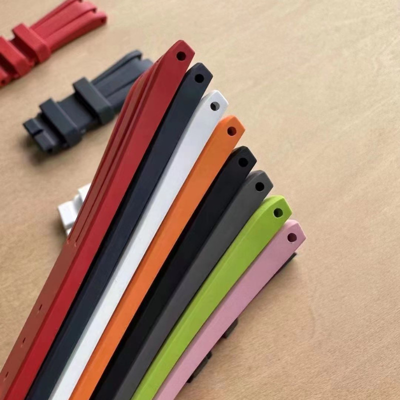 24 – 18 mm Rubber Watch Band Strap Fits Audemars Piguet Royal Oak Offshore 37mm