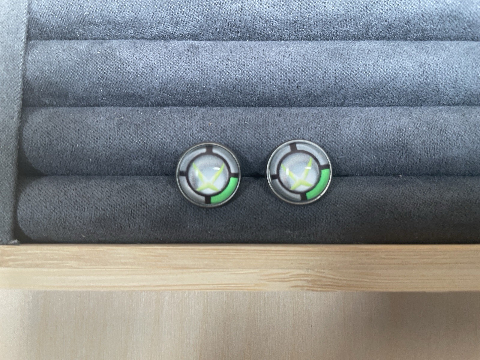 Xbox Fan Art ACHIEVEMENT UNLOCKED Stud Earrings New Gamer Gift Gamer Life